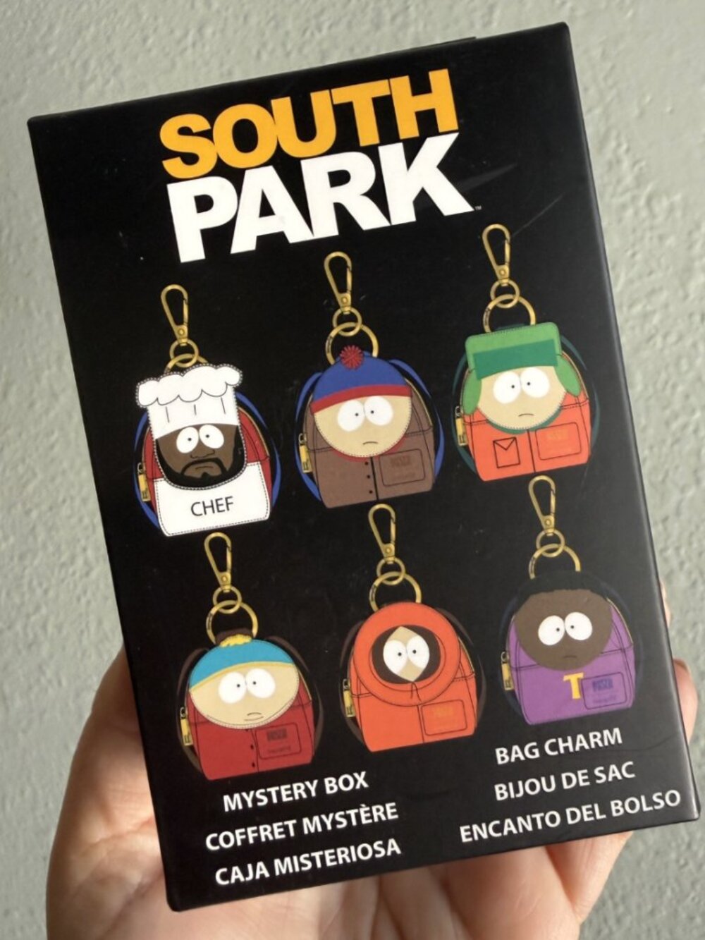 Loungefly South Park Bag Charm Keychain NWT Unopened Collectible